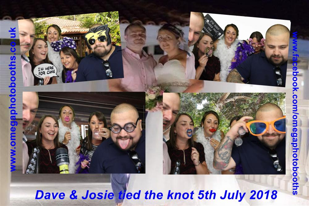 Josie & Dave's wedding  | View more photos from the event at gallery.omegaphotobooths.co.uk/u/Omega-Photobooths/Josie-Daves-wedding